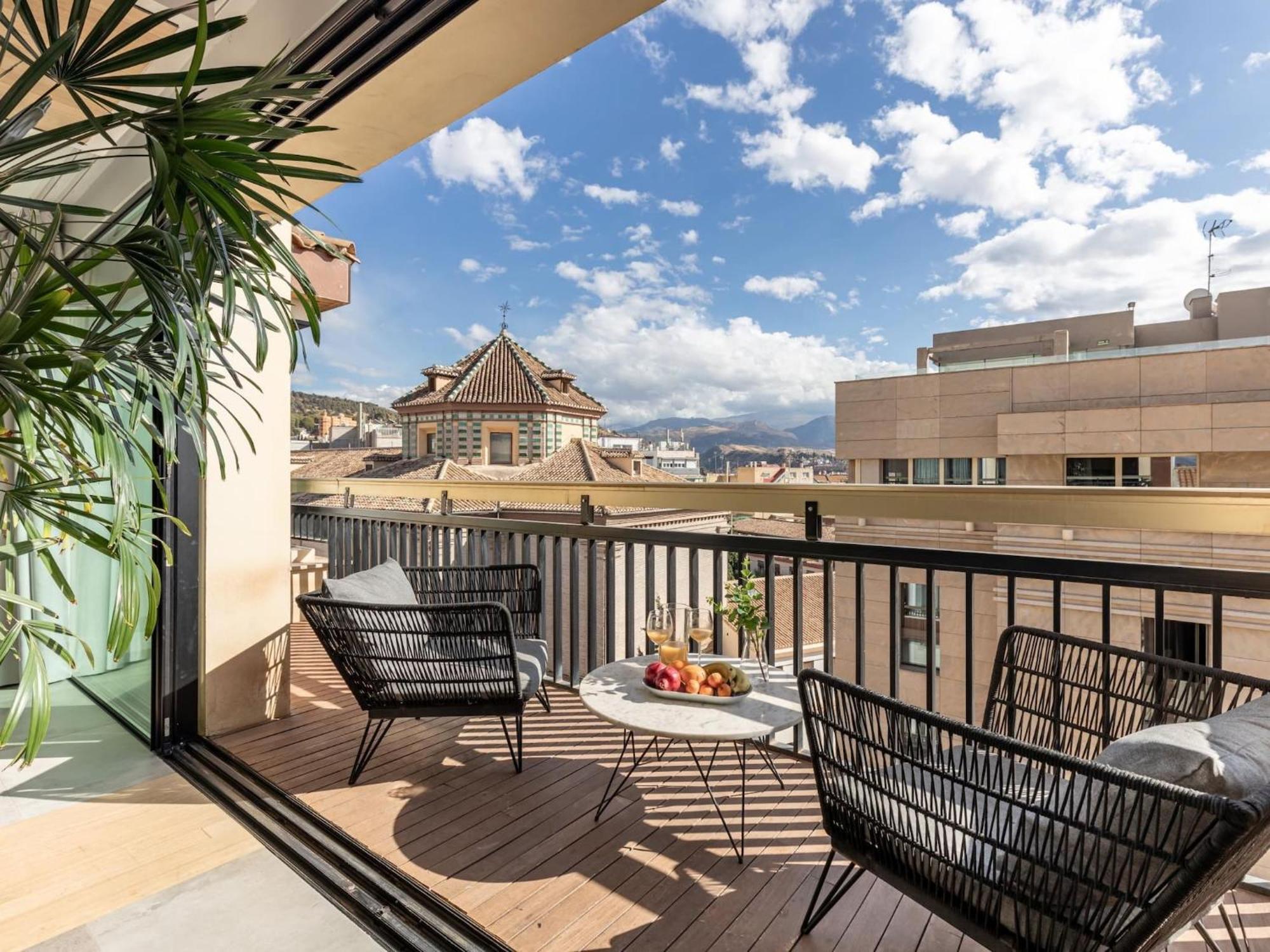 شقة Luxury Alhambra Penthouse Collection غرناطة المظهر الخارجي الصورة