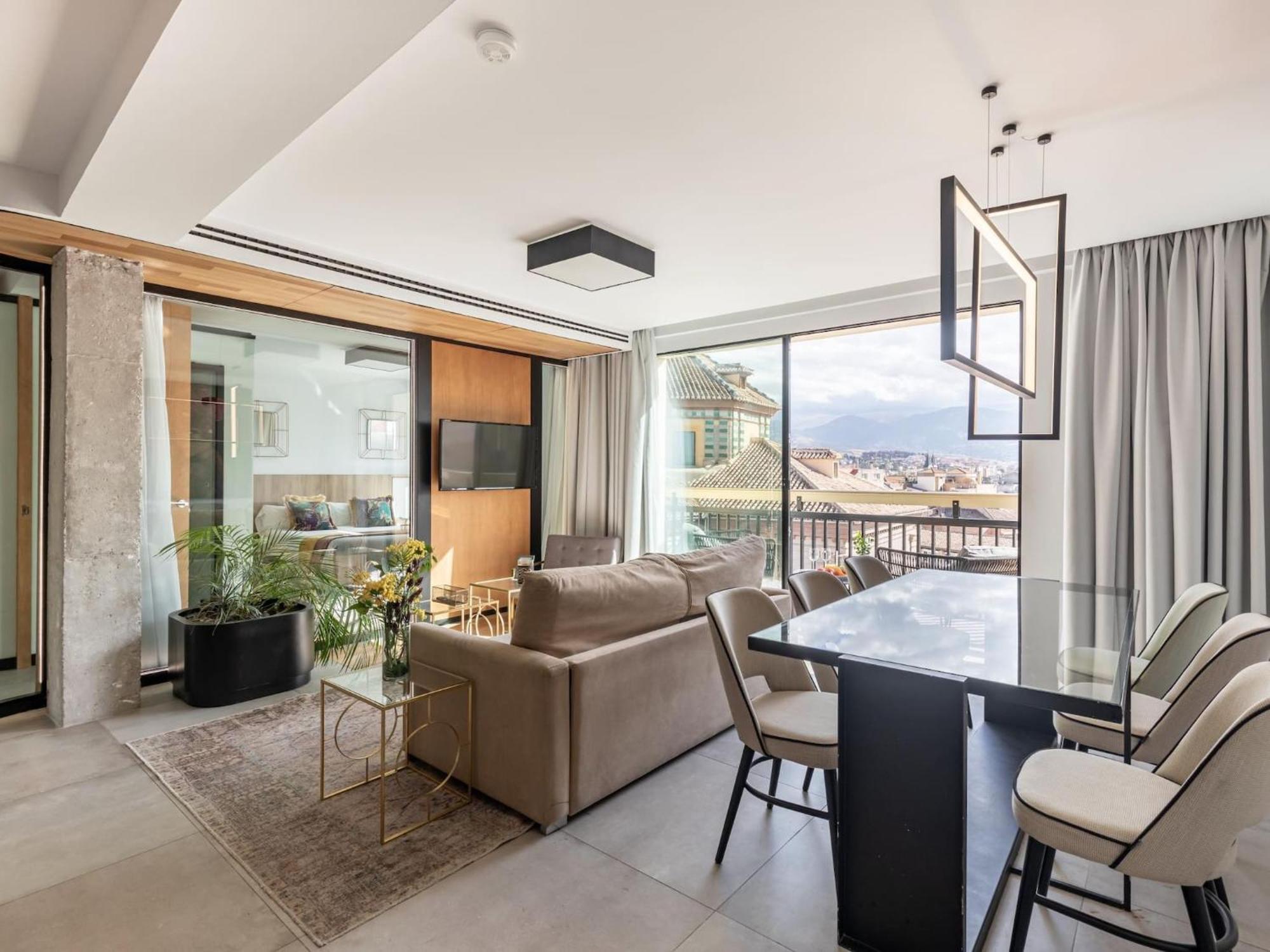 شقة Luxury Alhambra Penthouse Collection غرناطة المظهر الخارجي الصورة