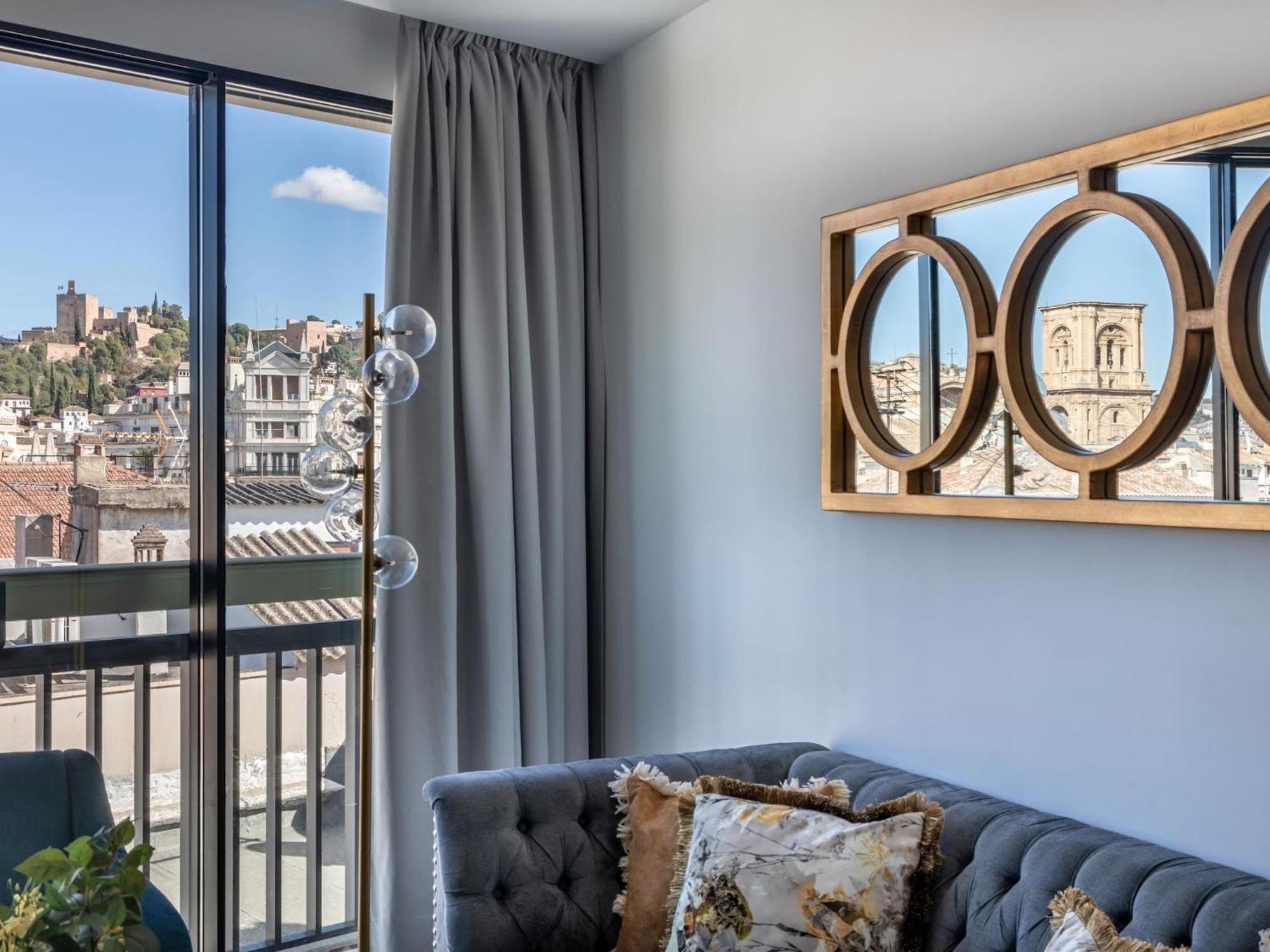 شقة Luxury Alhambra Penthouse Collection غرناطة المظهر الخارجي الصورة
