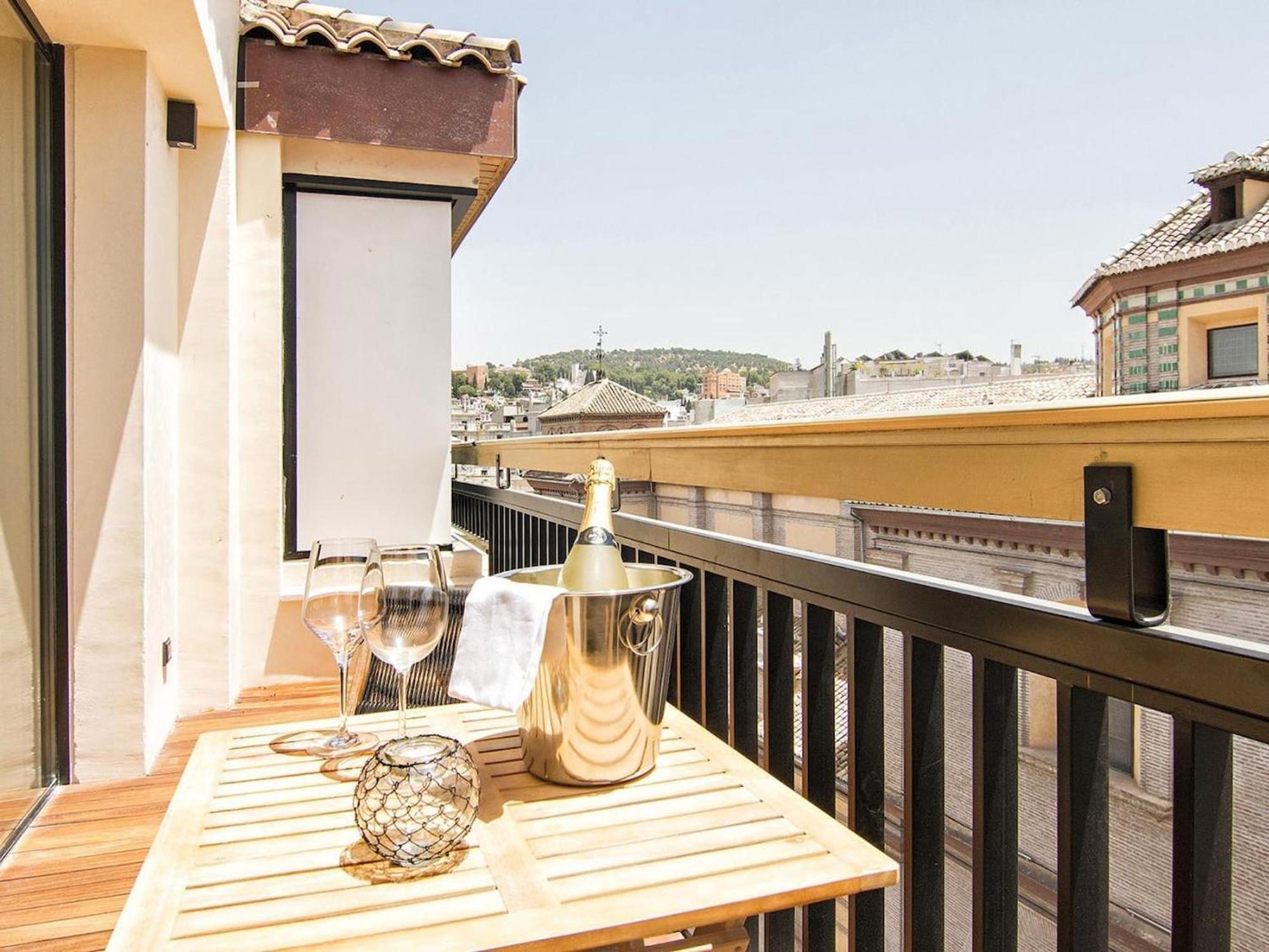 شقة Luxury Alhambra Penthouse Collection غرناطة المظهر الخارجي الصورة