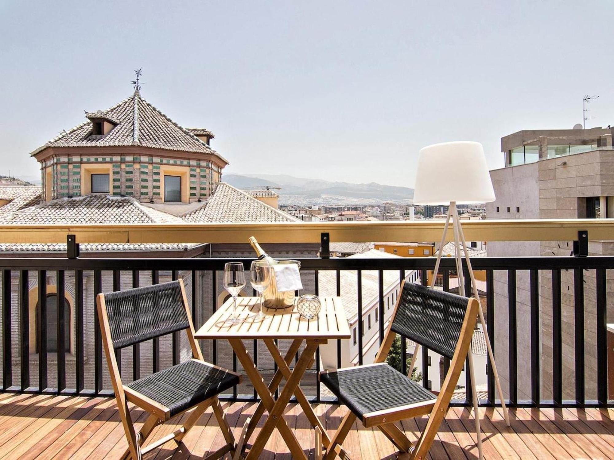 شقة Luxury Alhambra Penthouse Collection غرناطة المظهر الخارجي الصورة